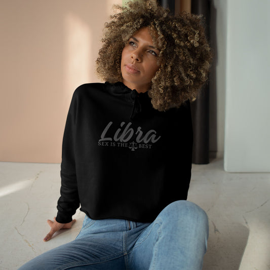 Libra Crop Hoodie