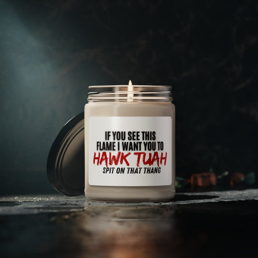 Rated Red Hawk Tuah Candles